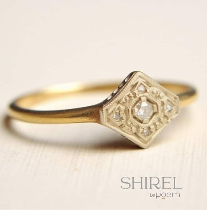 vintage diamond ring