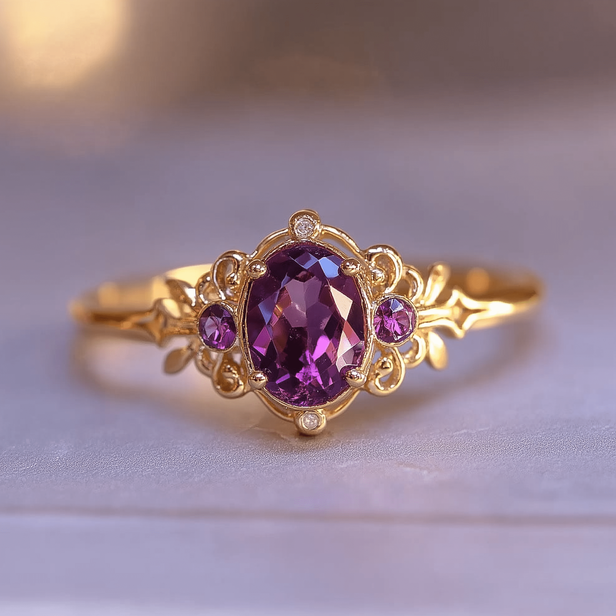 amethyst ring