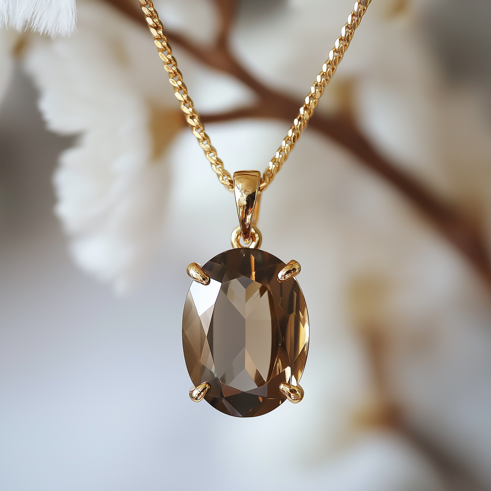 Smokey necklace