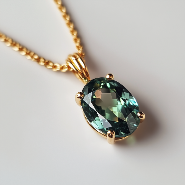 Smokey necklace