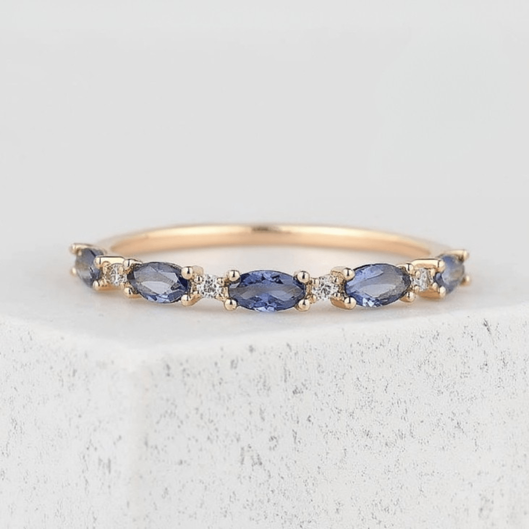 sapphire&diamonds ring