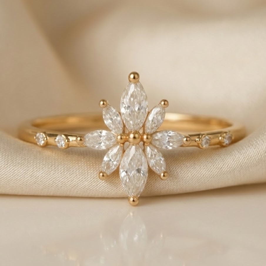 CVD diamond ring