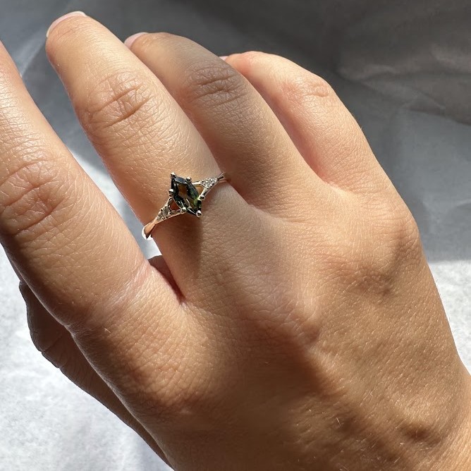 marquise Tourmaline ring